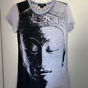 Buddha T-shirt.   This is a longer shirt, made from a lightweight fabric.